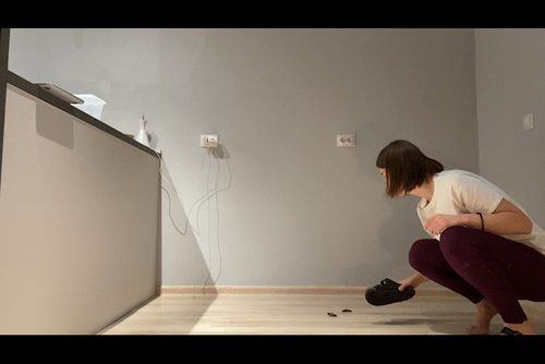 Alina Finds a Roach
